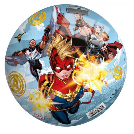 Piłka gumowa 23cm Avengers, Simba - 5